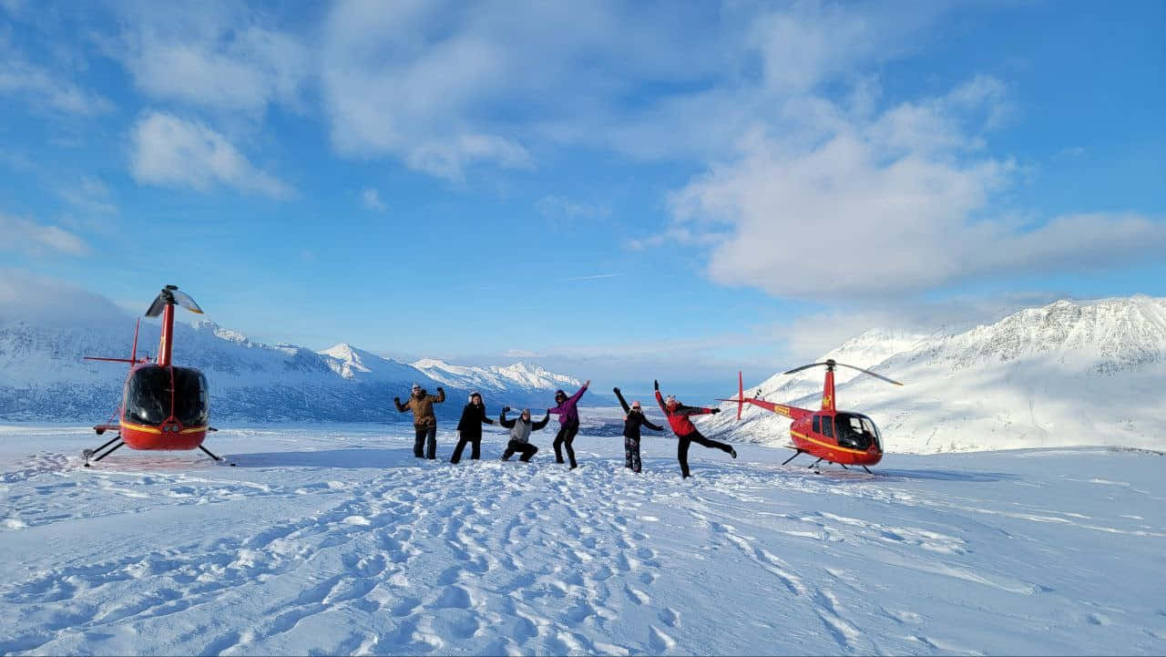 טיסה לקרחון קניק