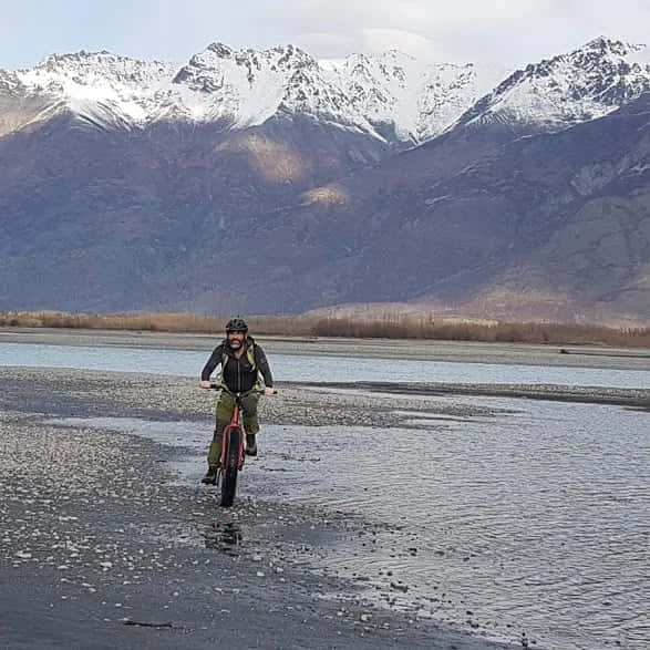 רכיבת אופניים עם צמיגים רחבים