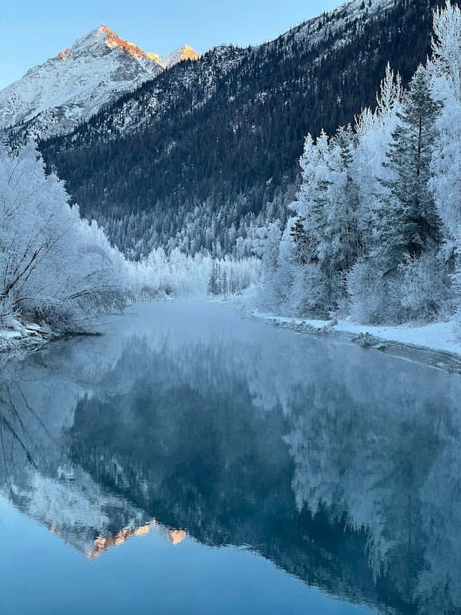 Зимняя Аляска в феврале - 2